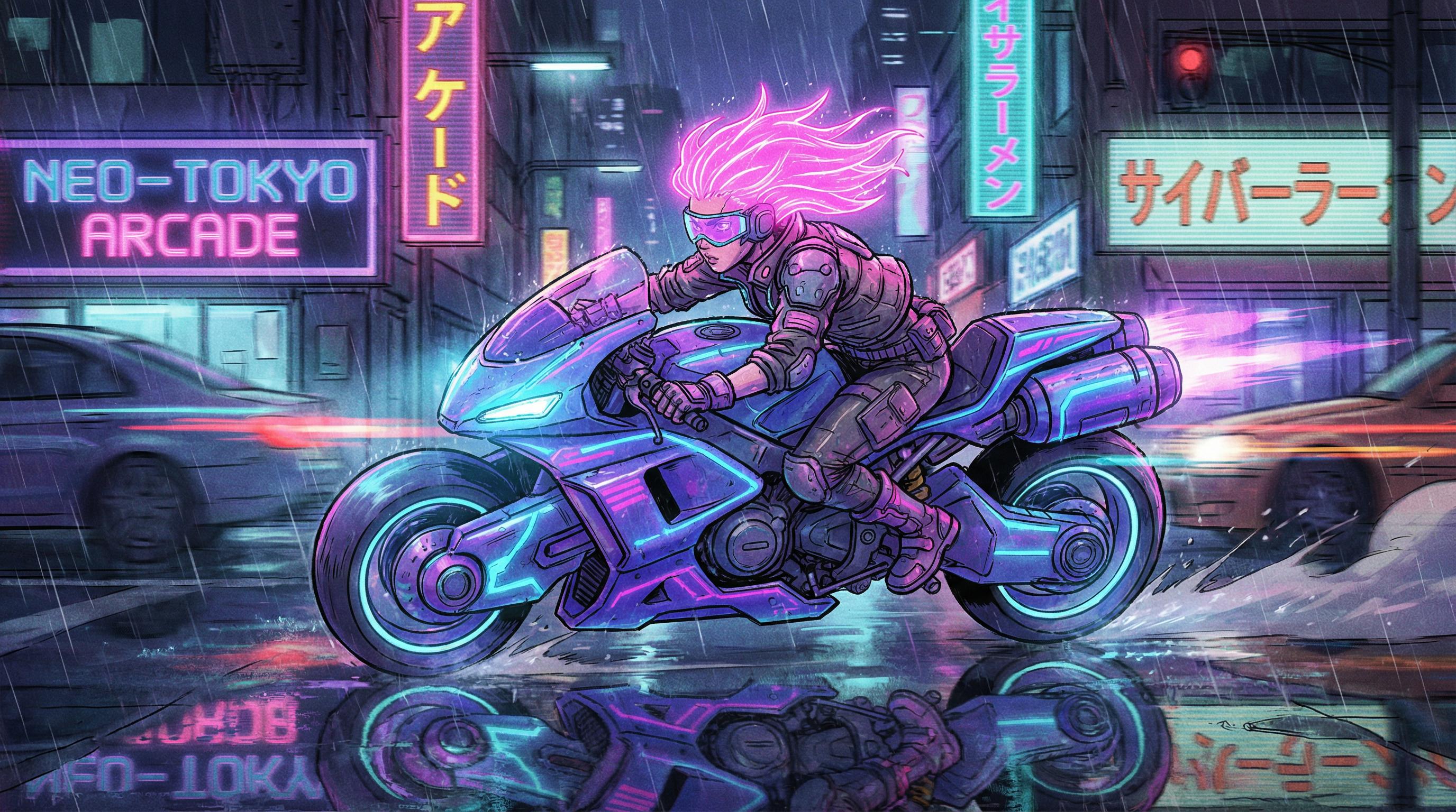 17c一起草-霓虹骑士